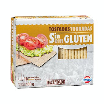 Tostadas sin gluten para el SOP