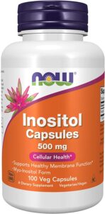 Inositol Now foods 500 mg